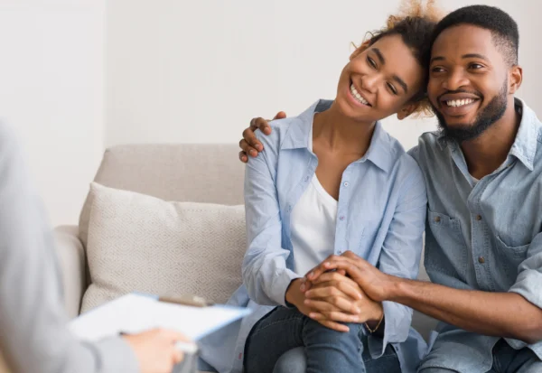 Couple In Marriage Counseling at LEAPS