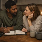 Couple Actively listening to each other