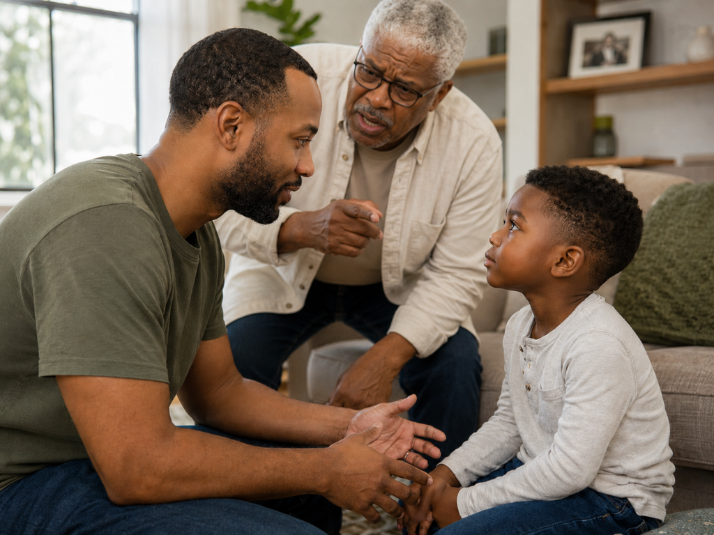 A Father breaking Generational Patterns in Parenting thanks to therapy.