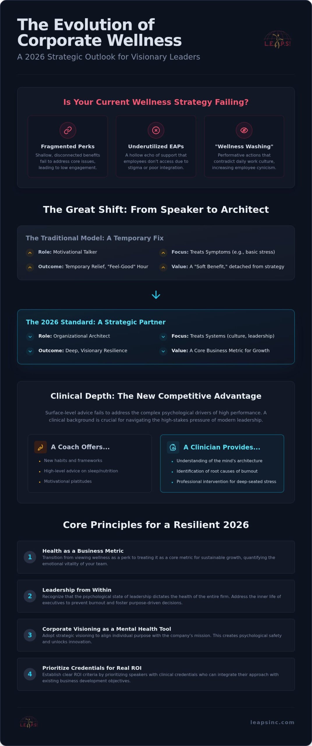 Corporate Wellness Speaker Trends: Scaling Visionary Health in 2026