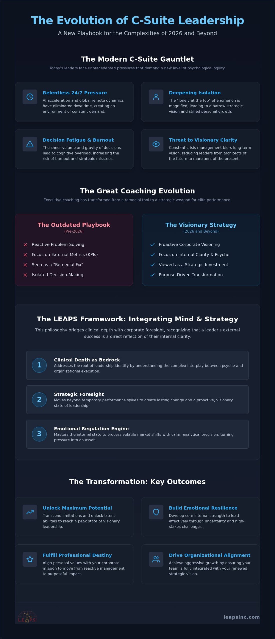 Executive Coaching for C-Suite: Unlocking Visionary Leadership in 2026
